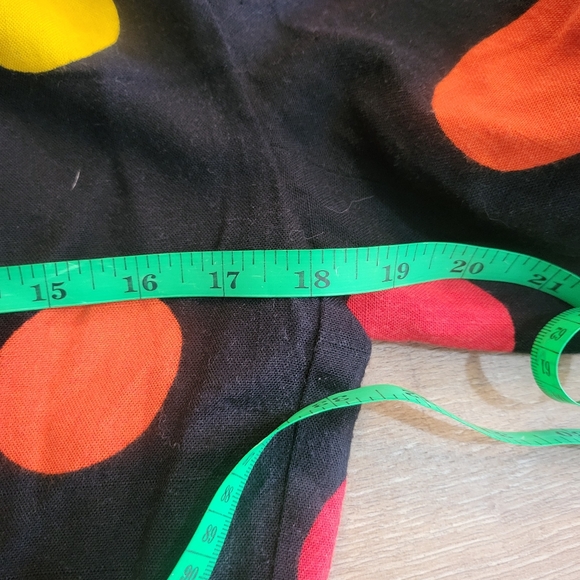 Pinstripes Petites Vintage 80's Polka Dot Cropped Black Jacket Size 6 - Picture 2 of 7